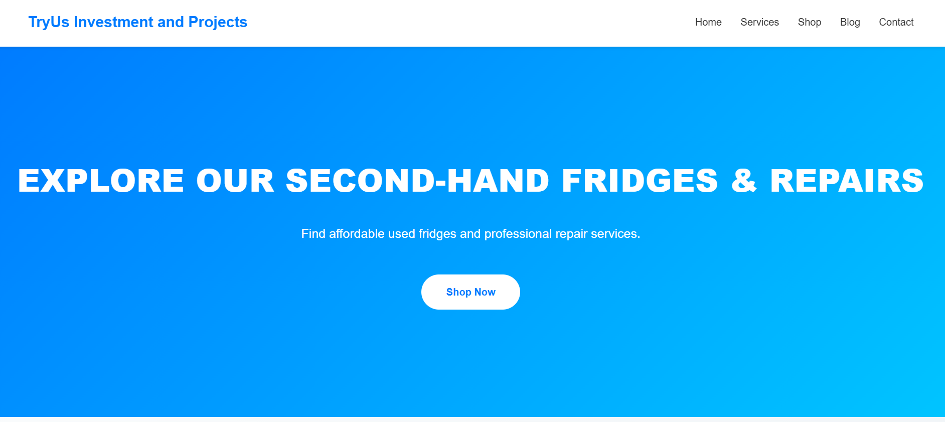 Startup Landing Page